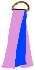 Floches Mauve clair et Roy